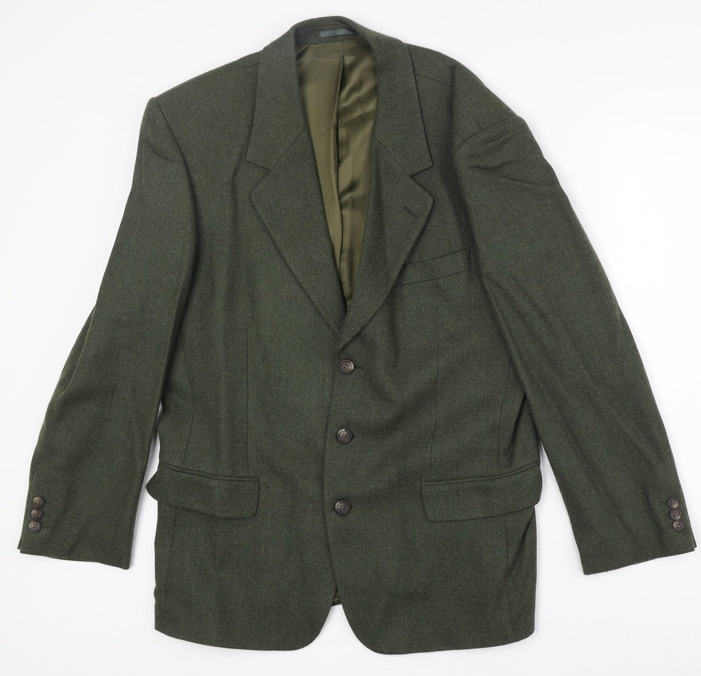 Mens UK Size 40 Principles Regular Green Suit Jacket