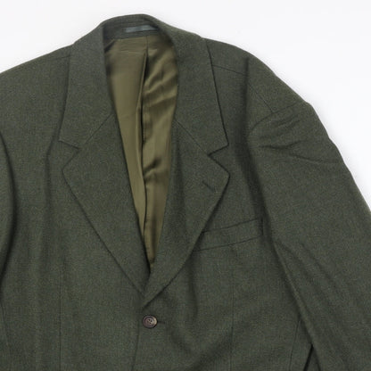 Mens UK Size 40 Principles Regular Green Suit Jacket