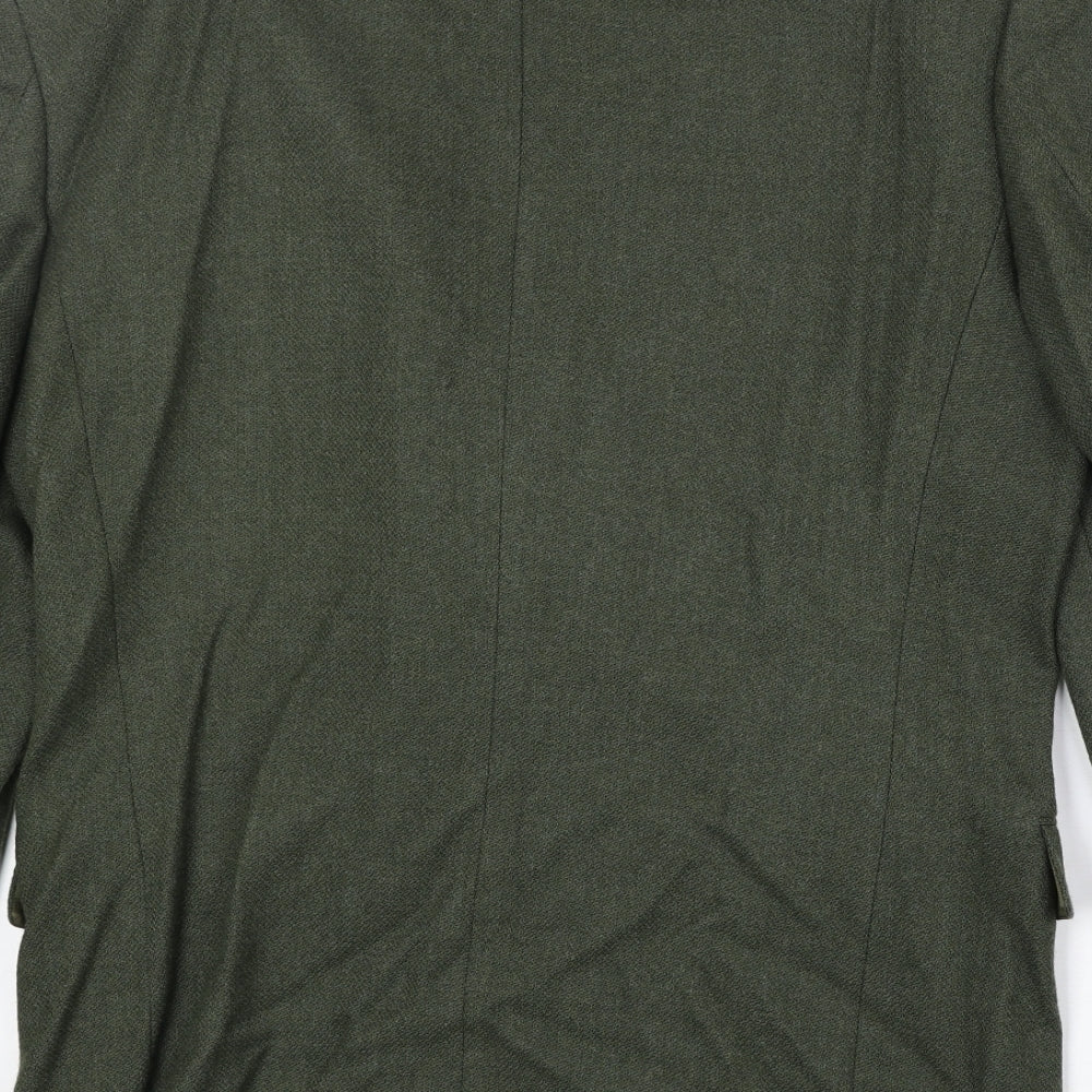 Mens UK Size 40 Principles Regular Green Suit Jacket