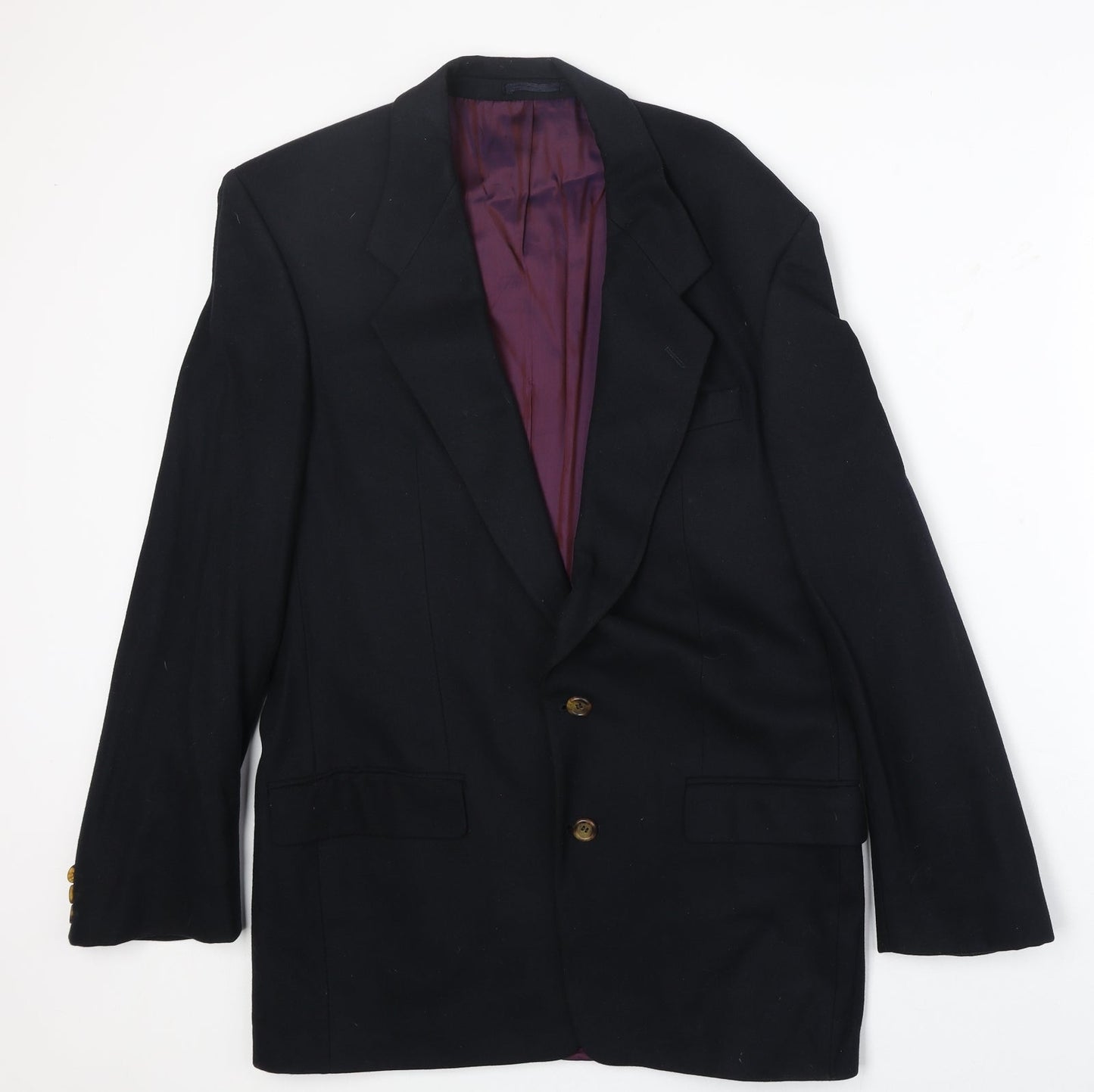 Mens UK Size 38 Marks and Spencer Regular Black Suit Jacket
