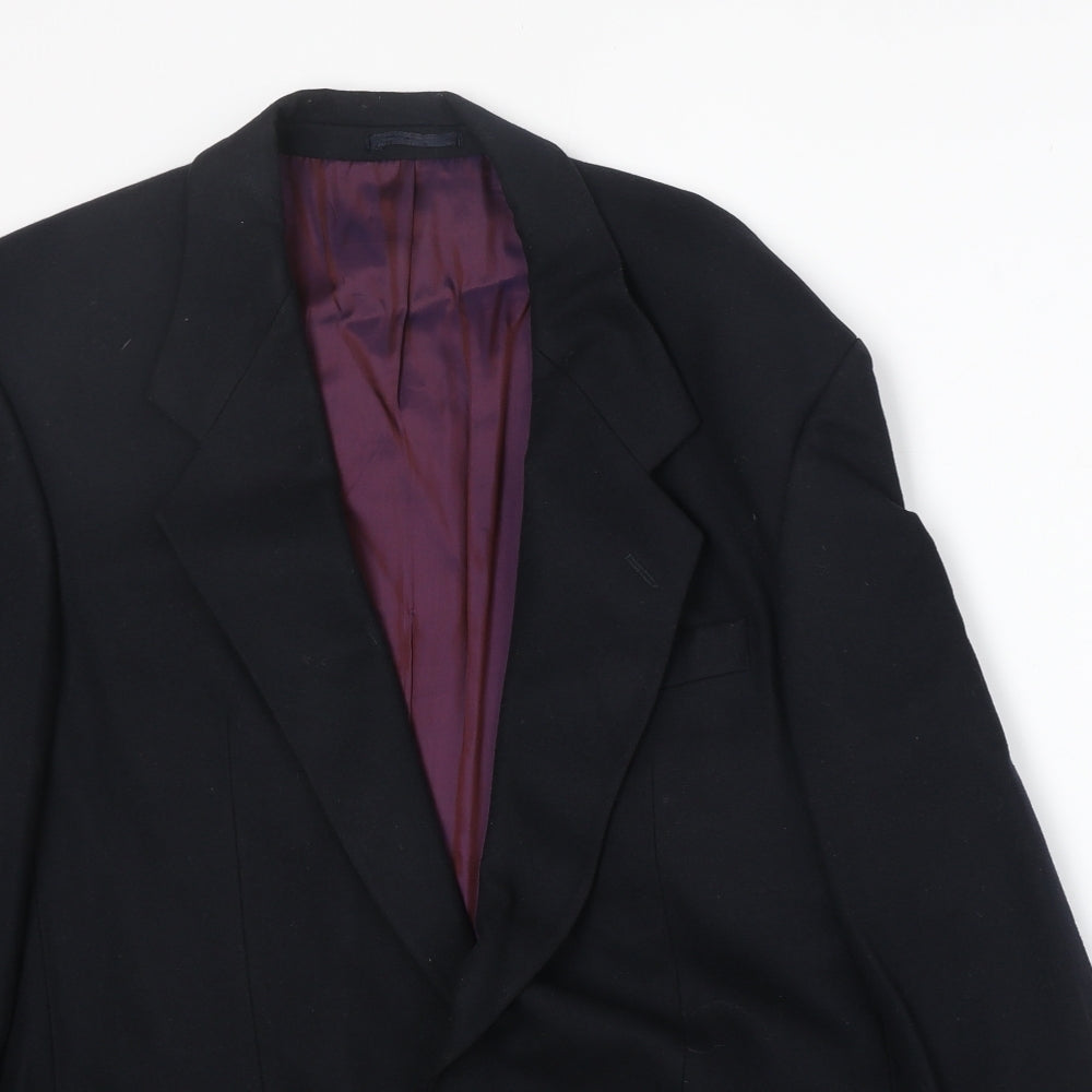 Mens UK Size 38 Marks and Spencer Regular Black Suit Jacket
