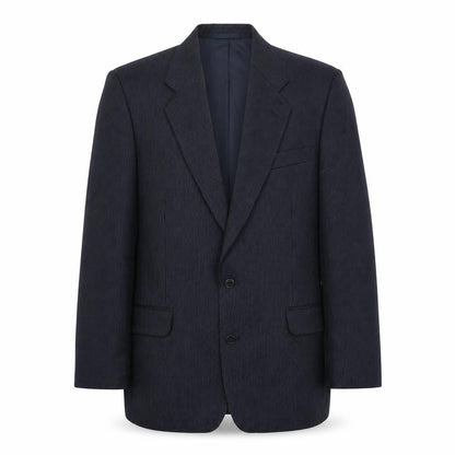 Centar Mens Blue Striped Wool Jacket Suit Jacket Size 42 Regular