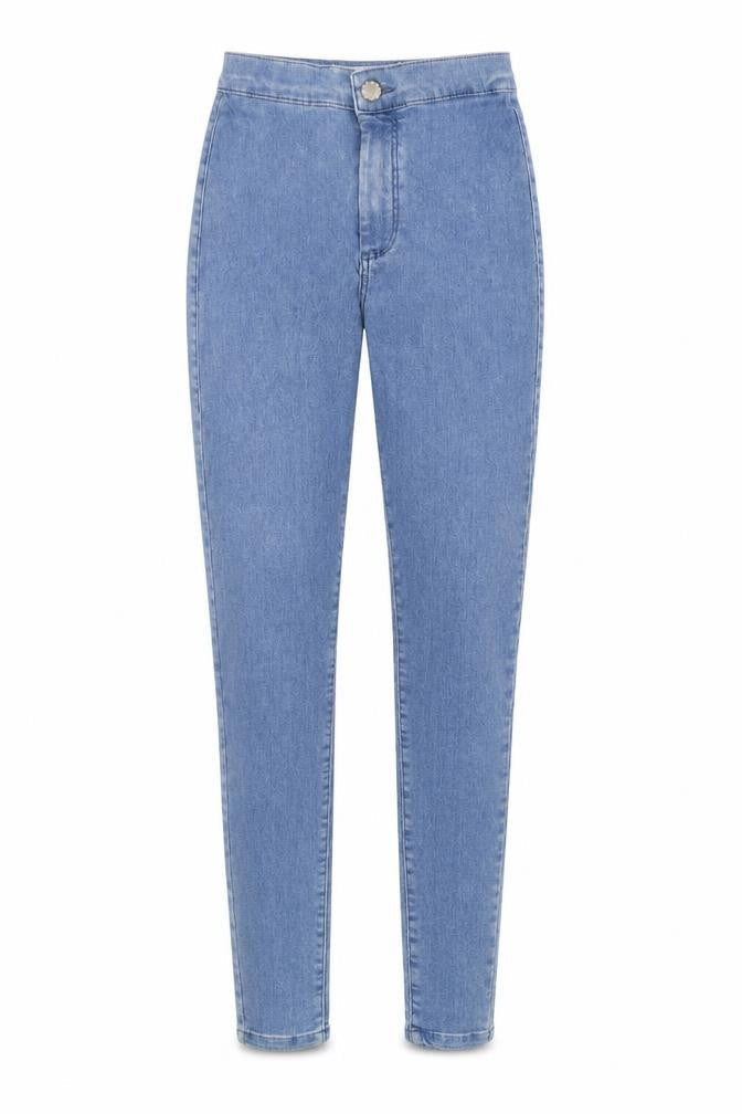 Womens UK Size 25 in Topshop Regular Fit Skinny Blue Jeans