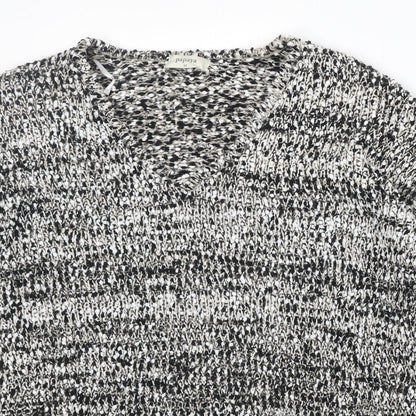 Womens UK Size M Papaya Grey Pullover Jumper
