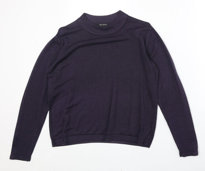 Womens UK Size 14 Original Purple Pullover Jumper
