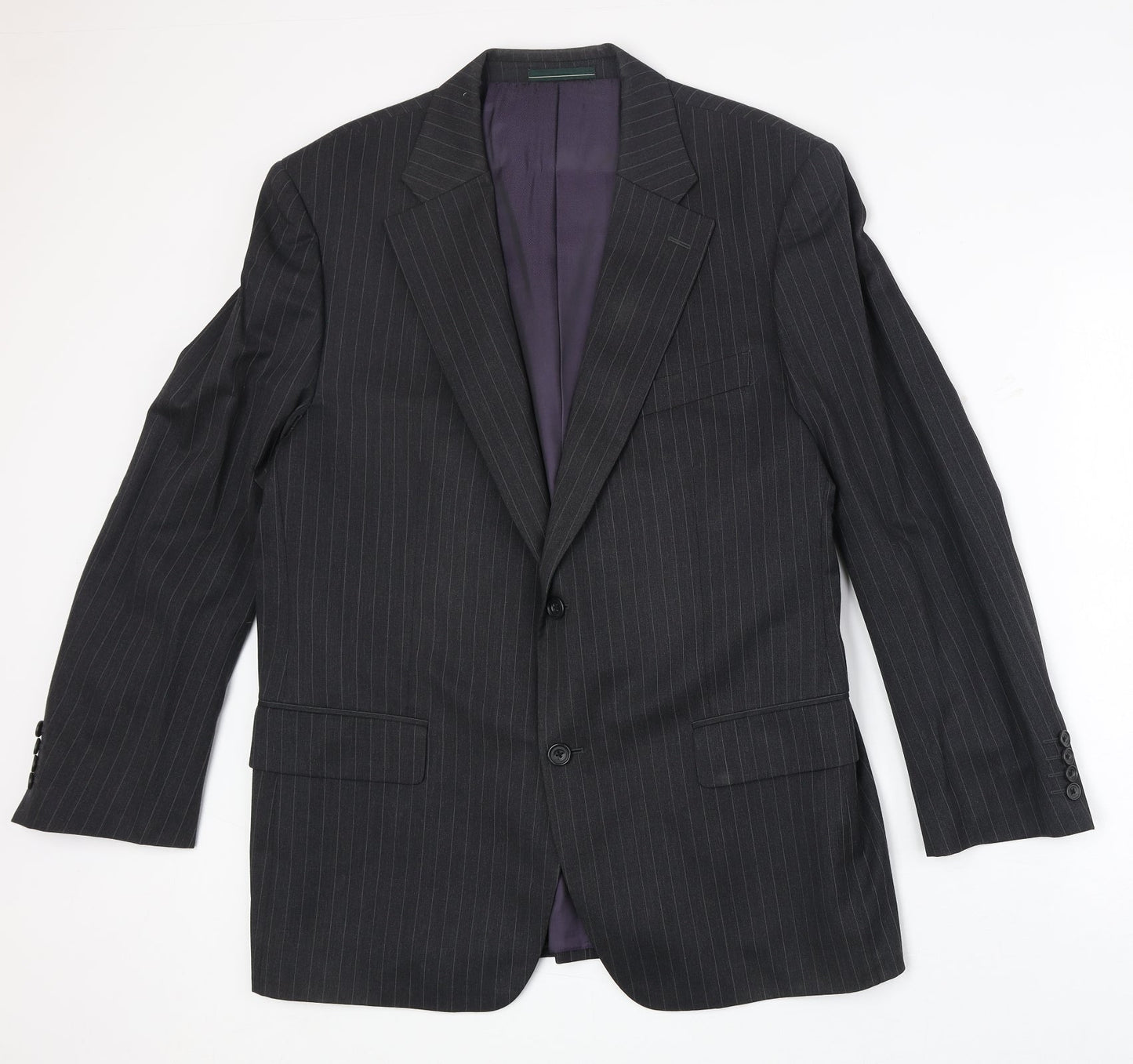 Mens UK Size 40 Greenwood Regular Black Suit Jacket