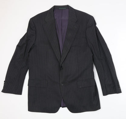 Mens UK Size 40 Greenwood Regular Black Suit Jacket