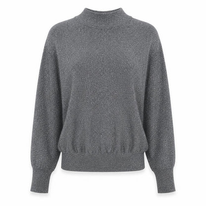 Womens UK Size S Marks and Spencer Silver Pullover Jumper