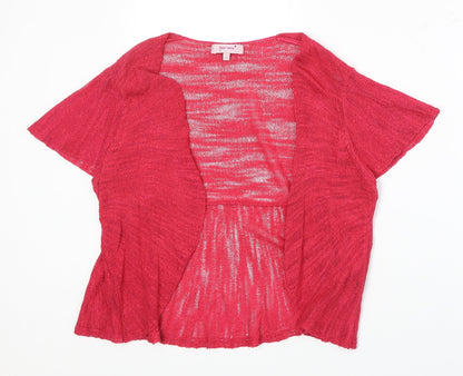 Womens UK Size 16 Marks and Spencer Pink Cardigan Jumper