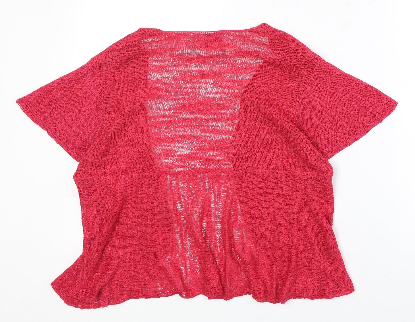 Womens UK Size 16 Marks and Spencer Pink Cardigan Jumper