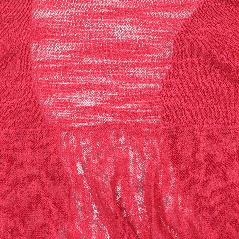 Womens UK Size 16 Marks and Spencer Pink Cardigan Jumper