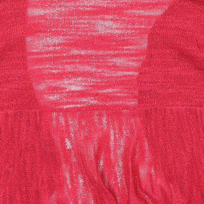 Womens UK Size 16 Marks and Spencer Pink Cardigan Jumper