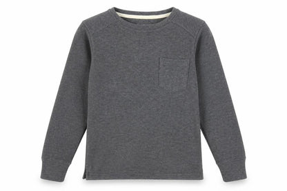 NEXT Boys Grey Cotton Pullover Sweatshirt Size 9 Years Pullover