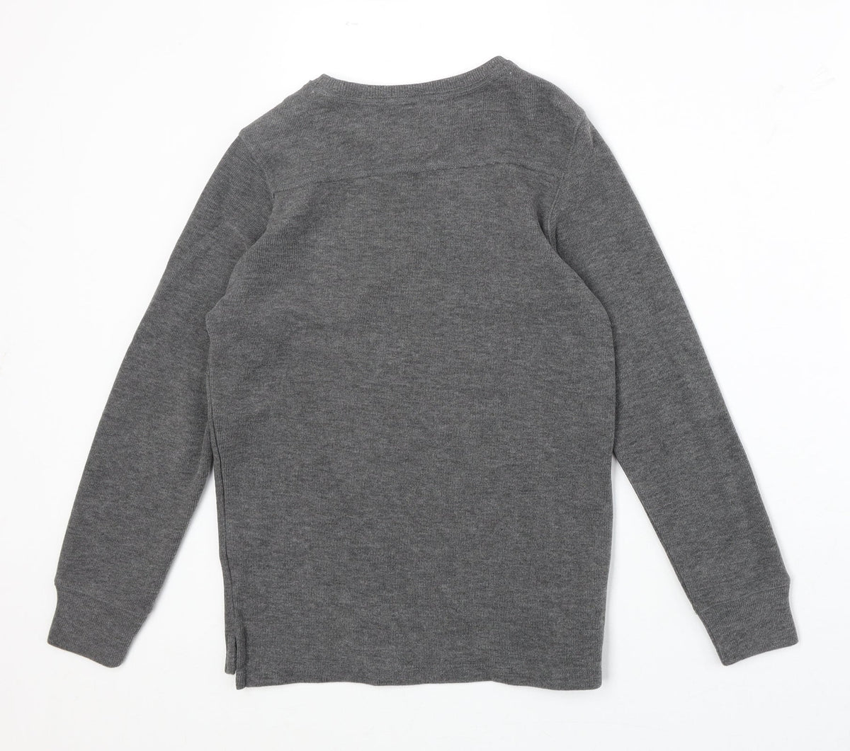 NEXT Boys Grey Cotton Pullover Sweatshirt Size 9 Years Pullover