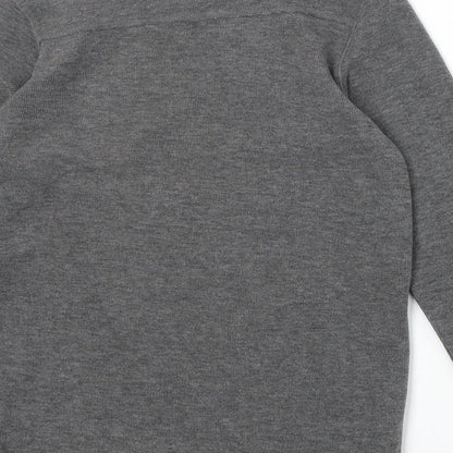 NEXT Boys Grey Cotton Pullover Sweatshirt Size 9 Years Pullover