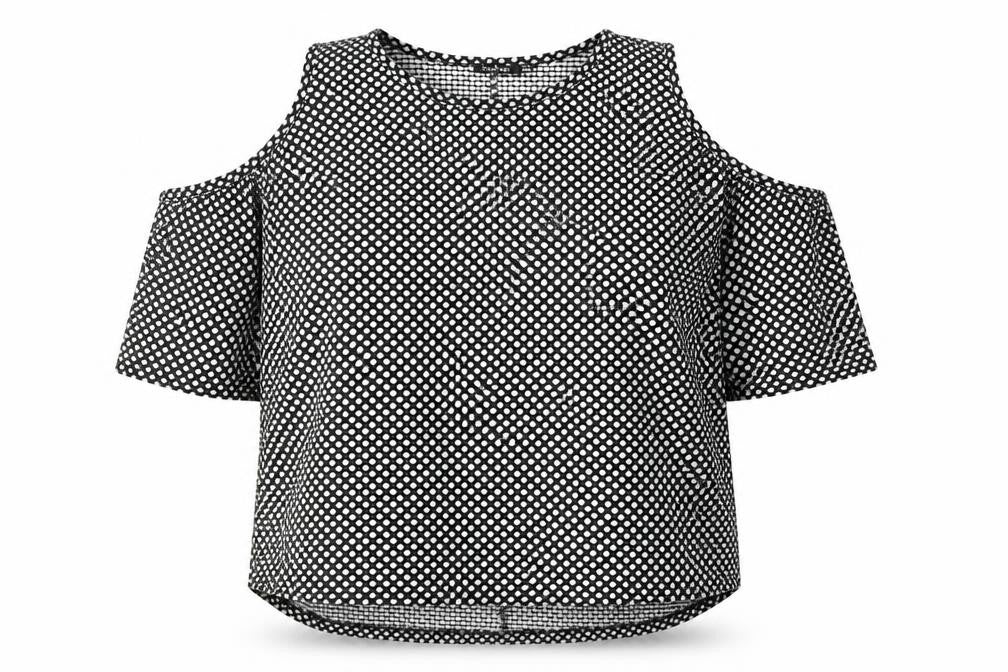 Womens UK Size 16 Boohoo Black Basic Blouse