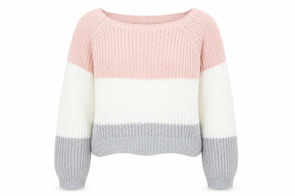 Womens UK Size S Cameo Rose Multicoloured Pullover Jumper
