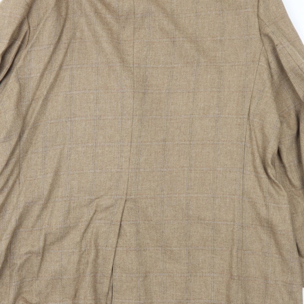 Mens UK Size 46 Marks and Spencer Regular Beige Suit Jacket