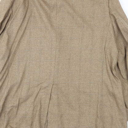 Mens UK Size 46 Marks and Spencer Regular Beige Suit Jacket