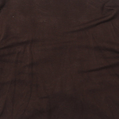 Womens UK Size 16 Kaliko Brown Cardigan Jumper
