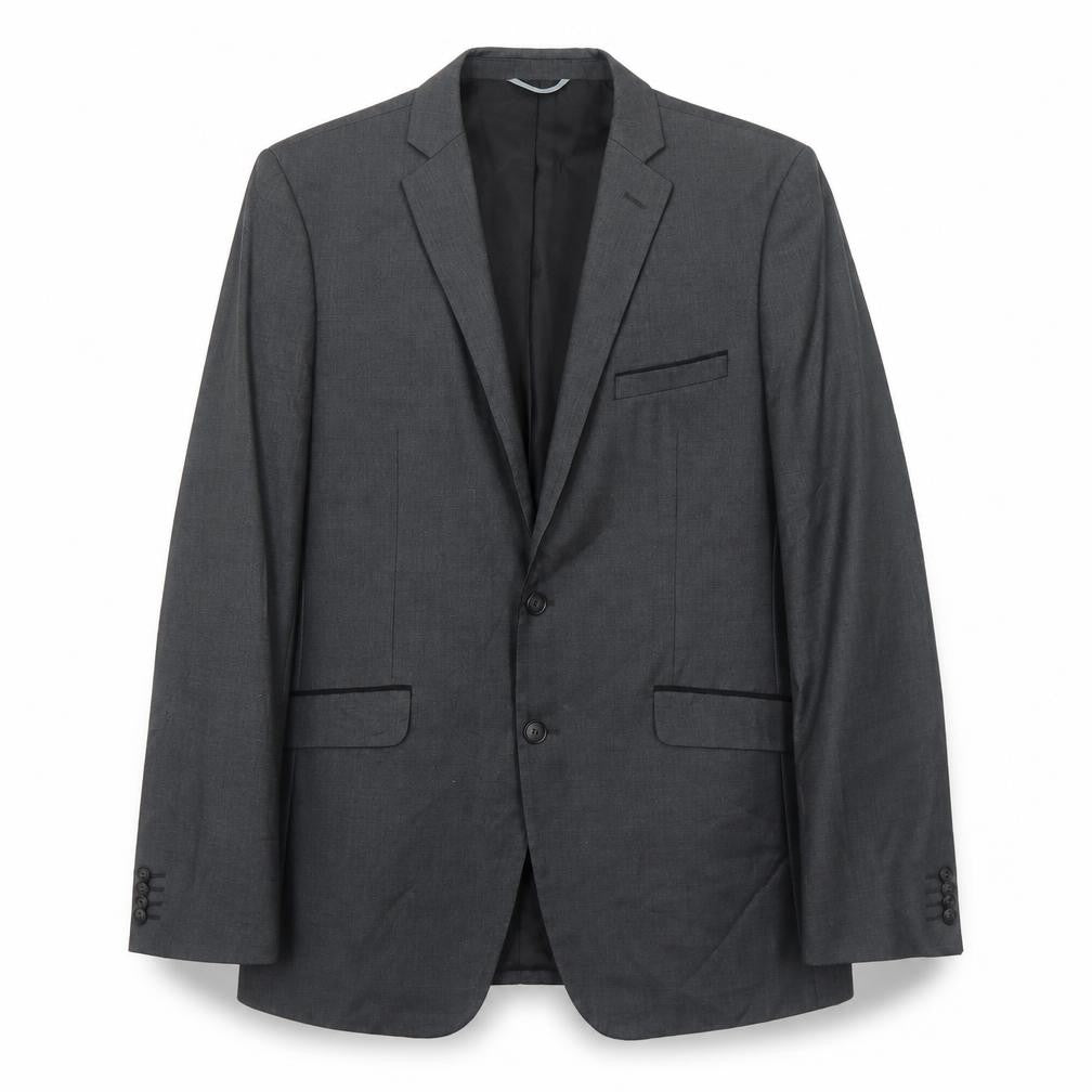 Mens UK Size 42 Burton Regular Grey Suit Jacket