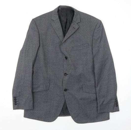 Mens UK Size 42 Marks and Spencer Regular Grey Suit Jacket