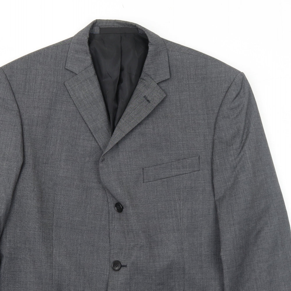 Mens UK Size 42 Marks and Spencer Regular Grey Suit Jacket