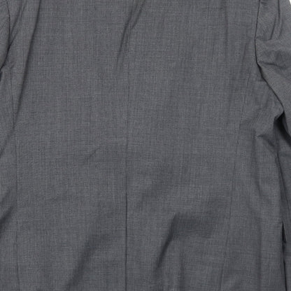 Mens UK Size 42 Marks and Spencer Regular Grey Suit Jacket