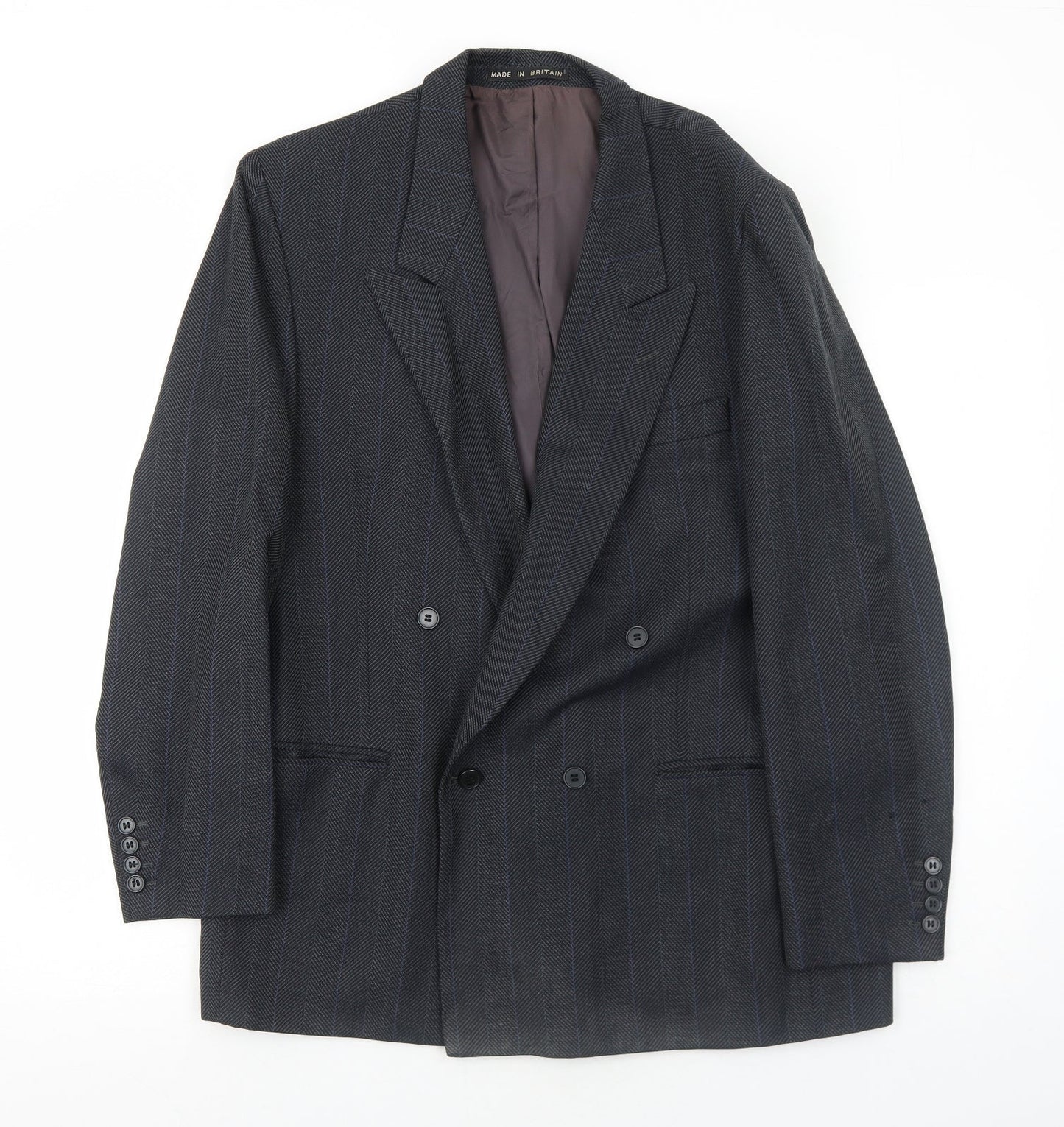 Mens UK Size 42 BHS Regular Grey Suit Jacket