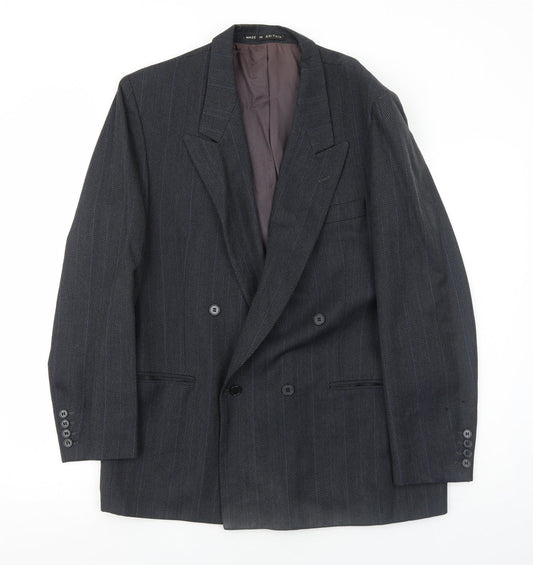 Mens UK Size 42 BHS Regular Grey Suit Jacket