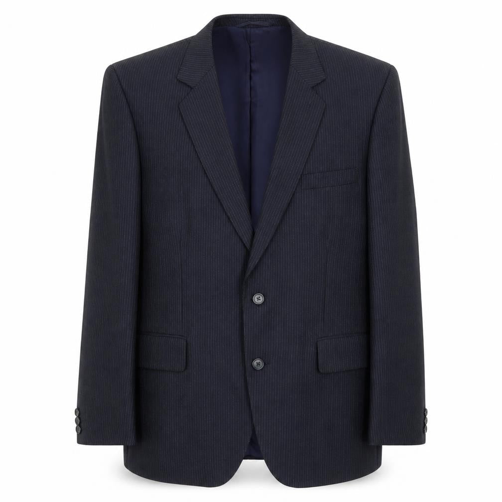Mens UK Size 42 Hepworths Regular Blue Suit Jacket
