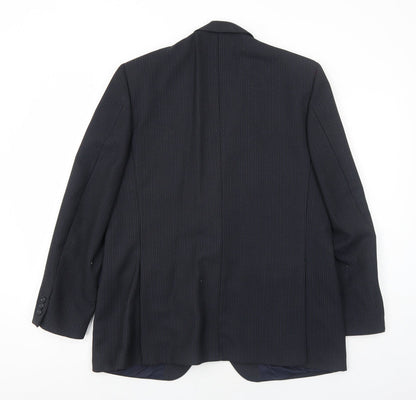 Mens UK Size 42 Hepworths Regular Blue Suit Jacket