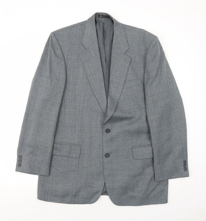 Mens UK Size 42 BHS Regular Grey Suit Jacket