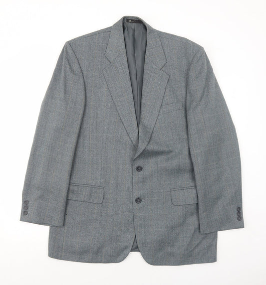 Mens UK Size 42 BHS Regular Grey Suit Jacket