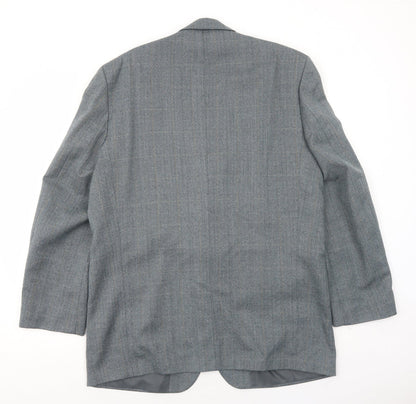 Mens UK Size 42 BHS Regular Grey Suit Jacket