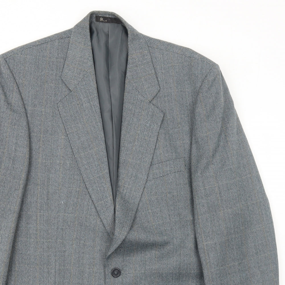 Mens UK Size 42 BHS Regular Grey Suit Jacket