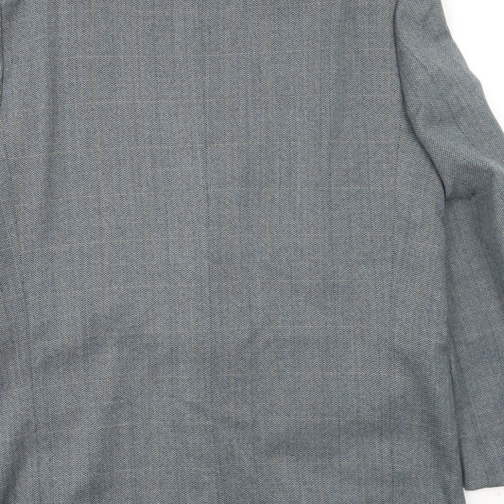 Mens UK Size 42 BHS Regular Grey Suit Jacket