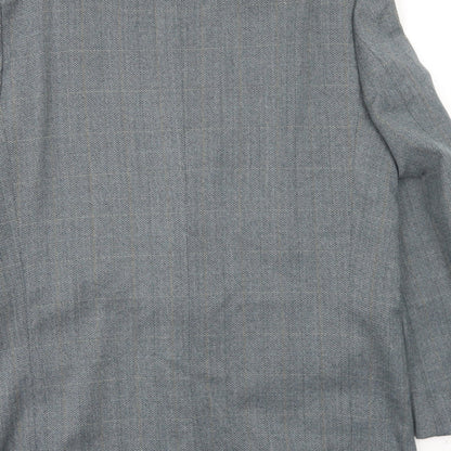 Mens UK Size 42 BHS Regular Grey Suit Jacket
