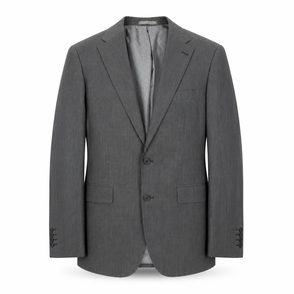 Mens UK Size 38 1860 Menswear Regular Grey Suit Jacket