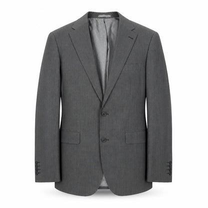 Mens UK Size 38 1860 Menswear Regular Grey Suit Jacket