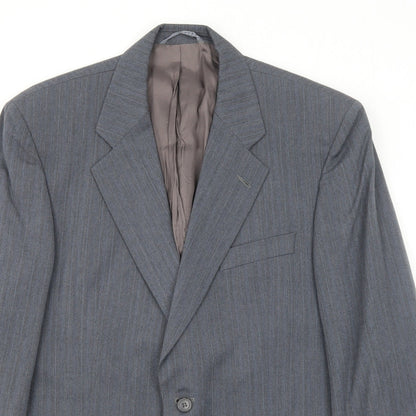 Mens UK Size 44 Chatsworth Regular Grey Suit Jacket