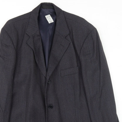Mens UK Size 44 Preworn Regular Blue Suit Jacket
