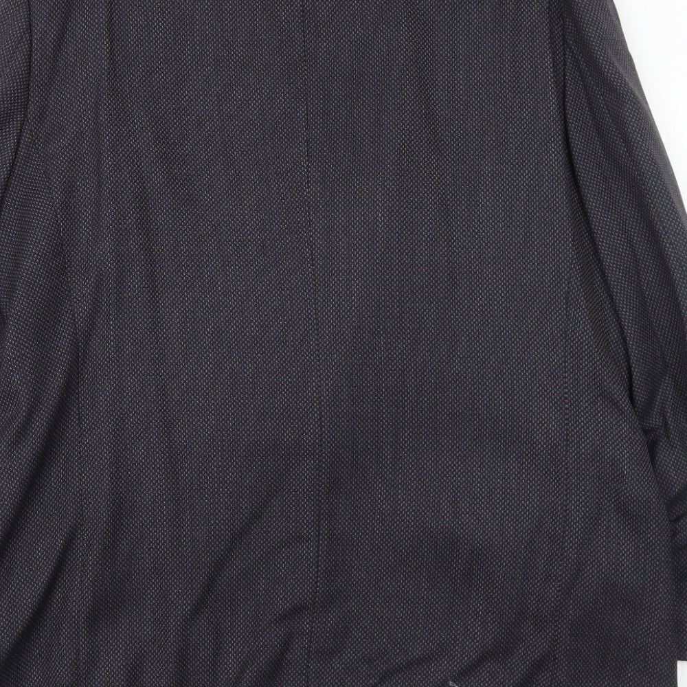 Mens UK Size 44 Preworn Regular Blue Suit Jacket