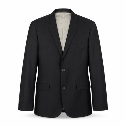 Mens UK Size 42 Topman Regular Black Suit Jacket