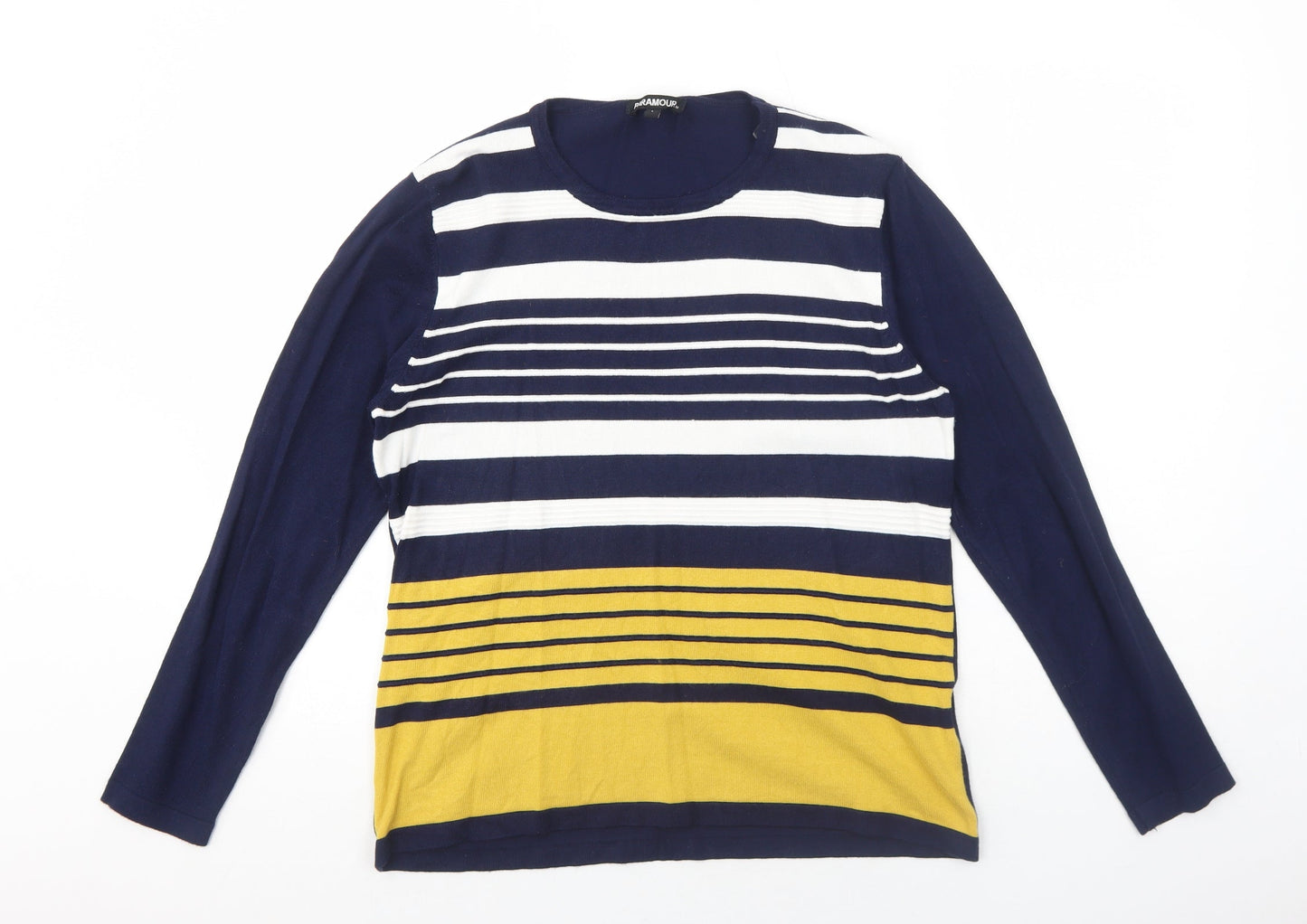 Womens UK Size L Paramour Blue Pullover Jumper