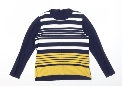 Womens UK Size L Paramour Blue Pullover Jumper
