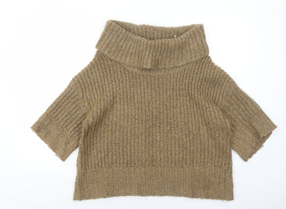 Womens UK Size 12 Marks and Spencer Brown Pullover Jumper