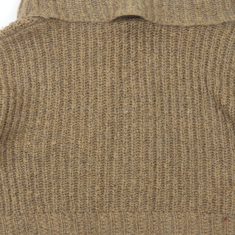Womens UK Size 12 Marks and Spencer Brown Pullover Jumper