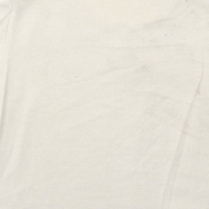 Womens UK Size 16 Marks and Spencer Beige Pullover Jumper