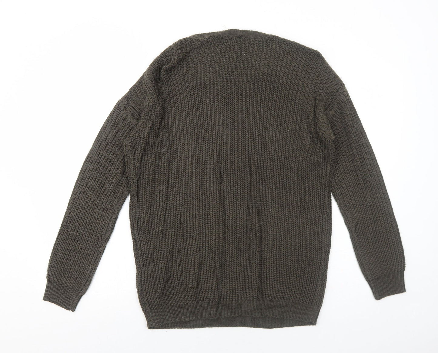 Womens UK Size 12 Brave Soul Brown Pullover Jumper